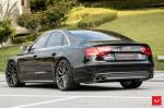 Audi S8 on Vossen Wheels (HF-2) 2018 года